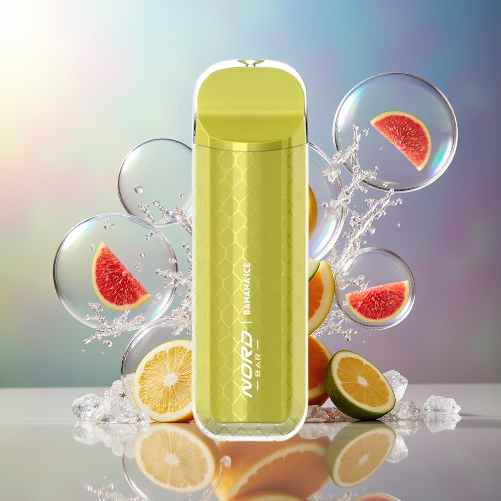 SMOK NORD BAR 4000 Pust Engros Danmark 8.5ml Bananis