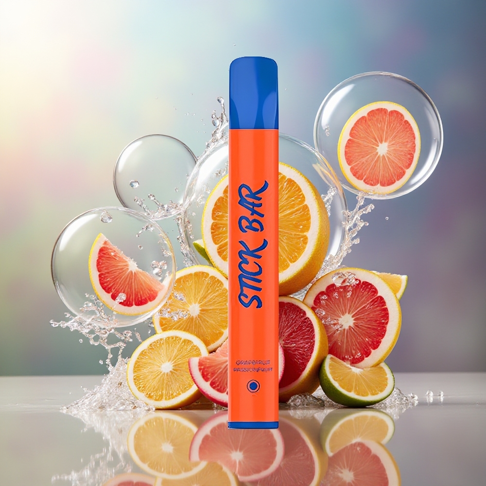 SMOK Stick Bar 1000 Puffs Engros Danmark 550mAh Bærbar E-cigaret Grapefrugt Passionsfrugt