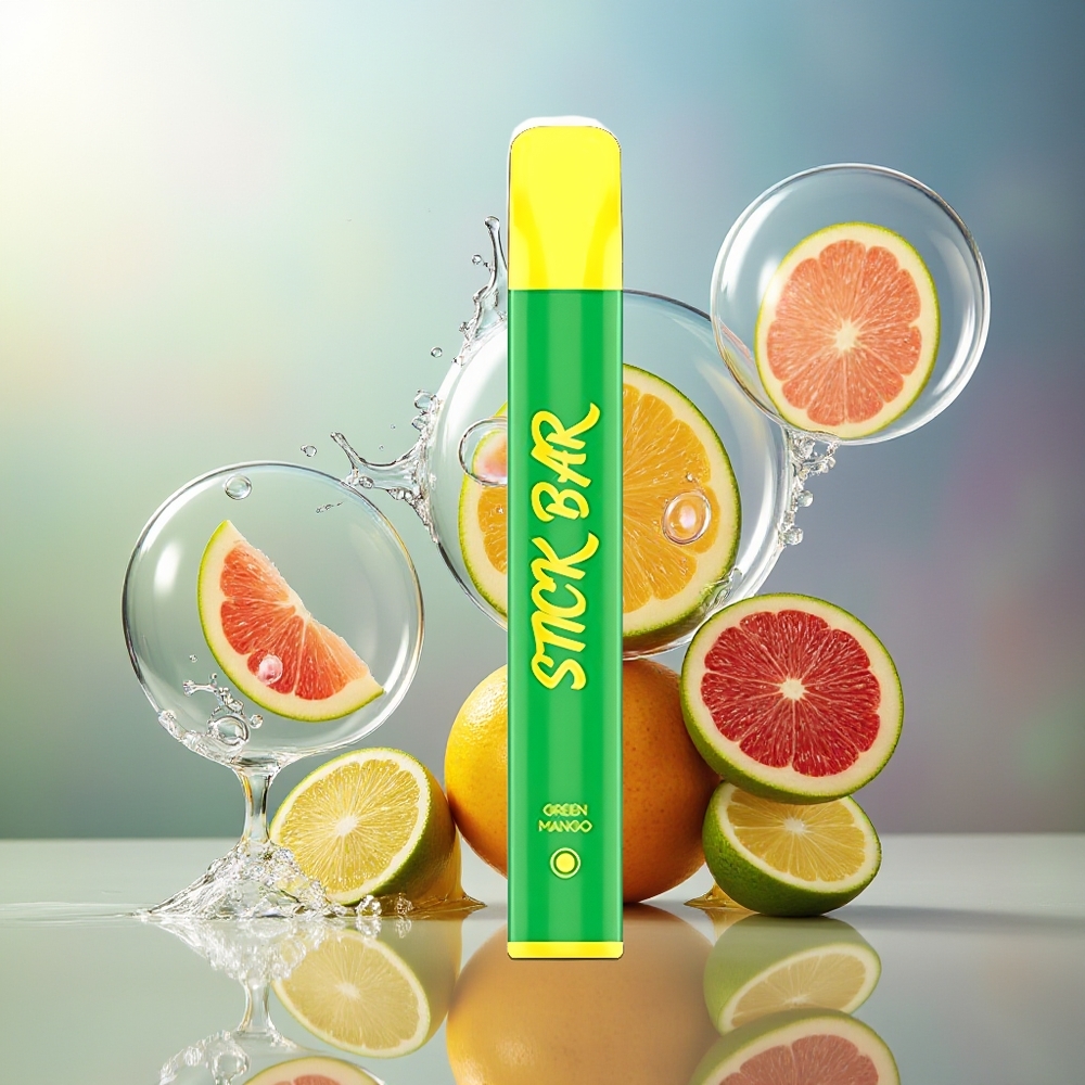 SMOK Stick Bar 1000 Puffs Engros Danmark 550mAh Grøn Mango