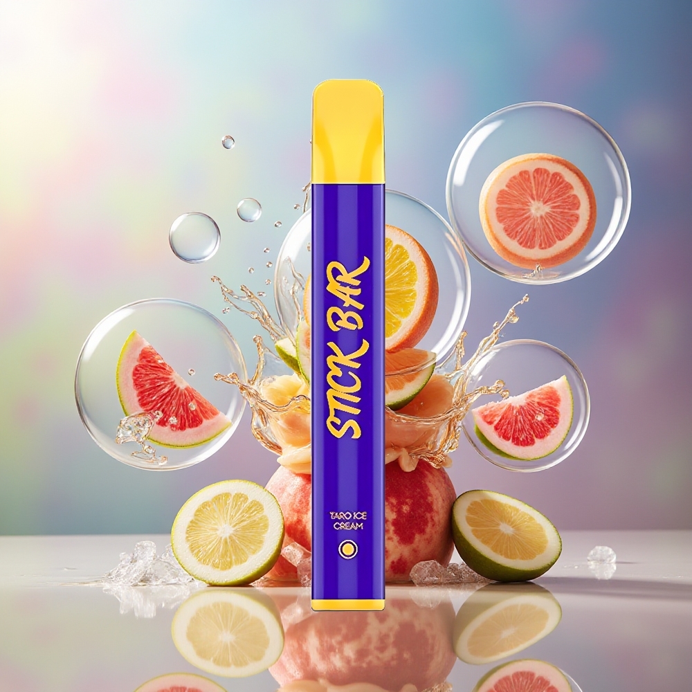 SMOK Stick Bar 1000 Puffs Engros Danmark 550mAh Taro Iscreme