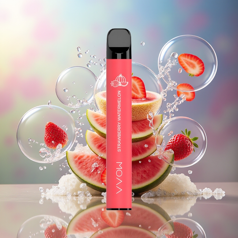 SMOK VVOW 600 Mund Engros Danmark Jordbær Vandmelon 2ml
