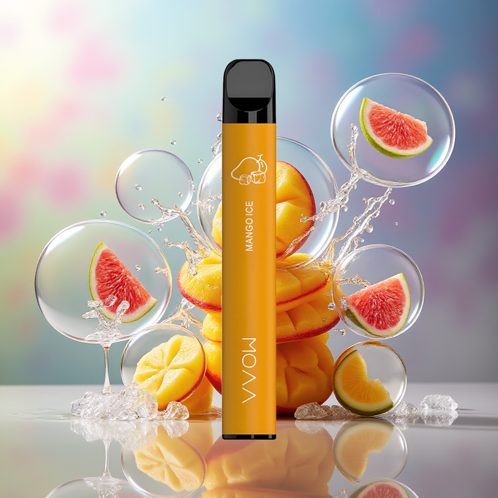 SMOK VVOW 600 Mund Engros Danmark Mango Is 500mAh
