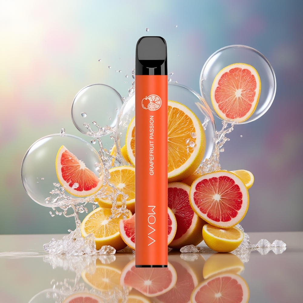 SMOK VVOW 600 Pust Engros Danmark 2ml Grapefrugt Passion