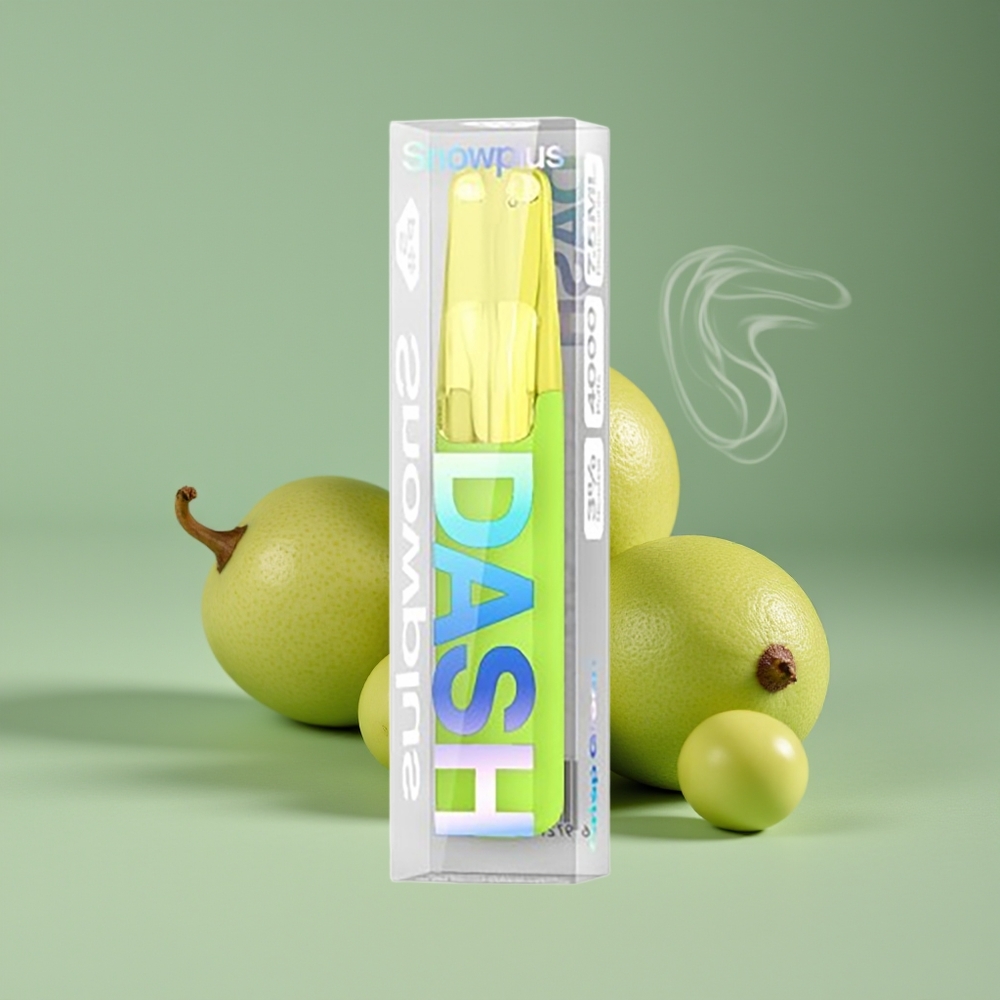 Snowplus Dash 4000 Puffs Engros Danmark 7,5 ml Frisk Grøn