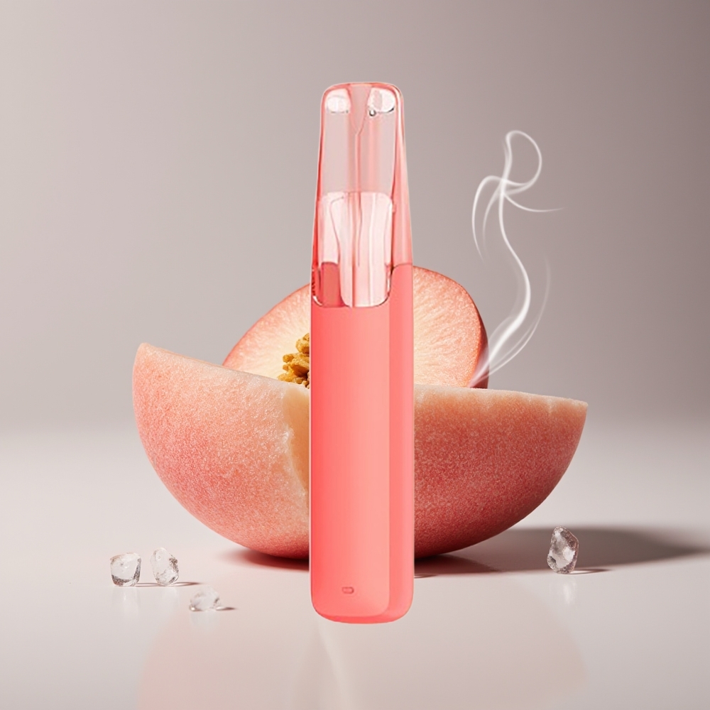 Snowplus Dash 4000 Puffs Engros Danmark Ceramic Fersken Is