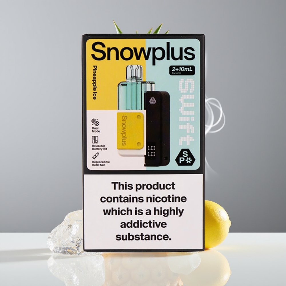 Snowplus Swift 5000 Puffs Dual Mesh Ananas Is Engros Danmark