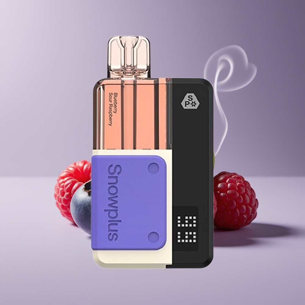 Snowplus Swift 5000 Puffs Dual Mesh Blåbær Sur Hindbær Engros Danmark