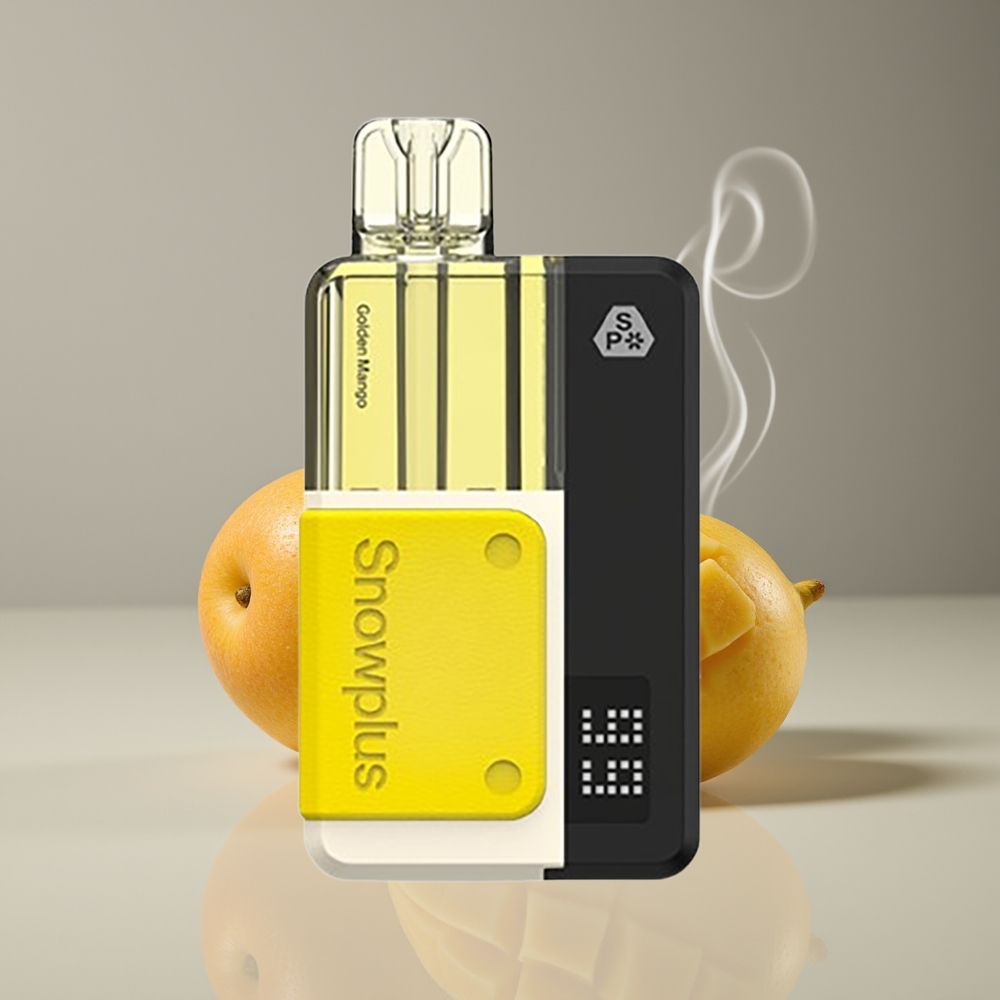 Snowplus Swift 5000 Puffs Dual Mesh Gul Mango Engros Danmark