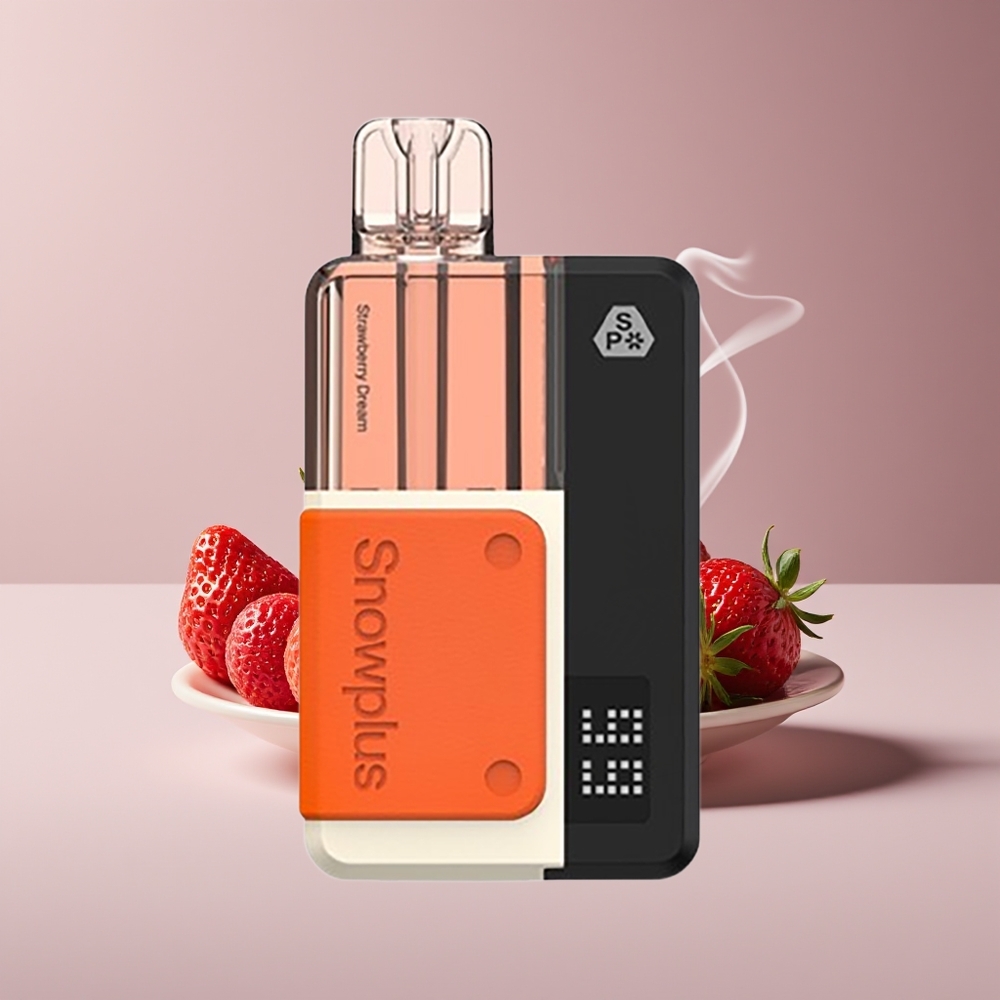 Snowplus Swift 5000 Puffs Dual Mesh Jordbær Drøm Engros Danmark