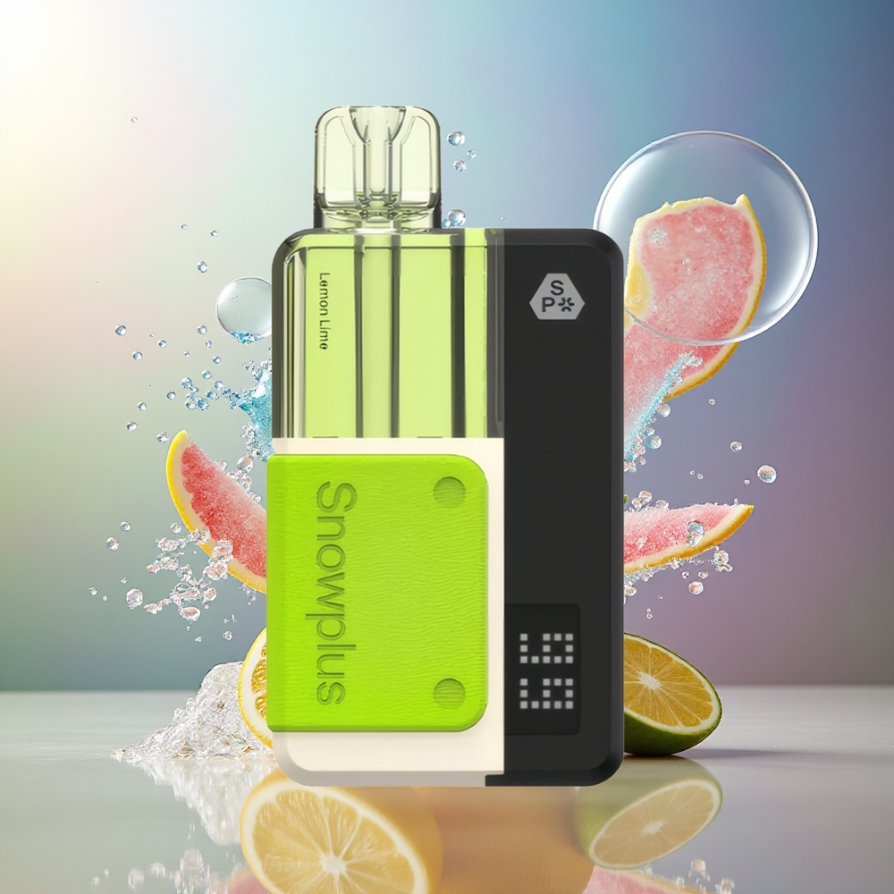 Snowplus Swift 15000 Puffs Genanvendeligt Batteri & 2+10 ml Refill-sæt Citron Lime Engros Danmark
