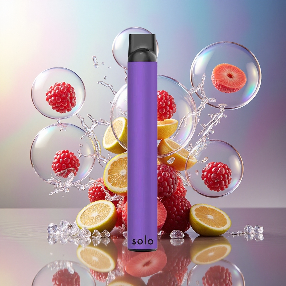 Solo 1000 Puffs 550mAh Engros Danmark Brombær