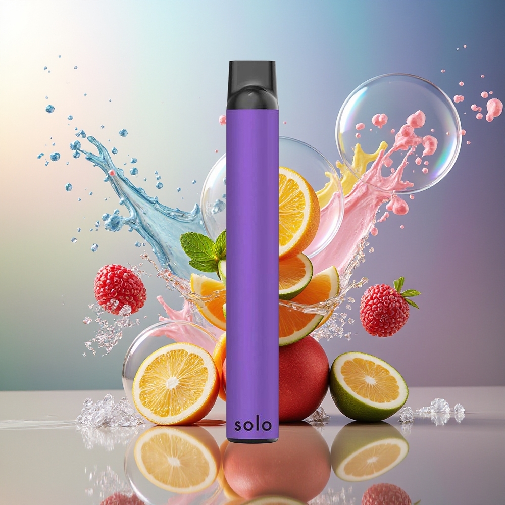 Solo 1000 Puffs 550mAh Engros Danmark Vinsket Mynte