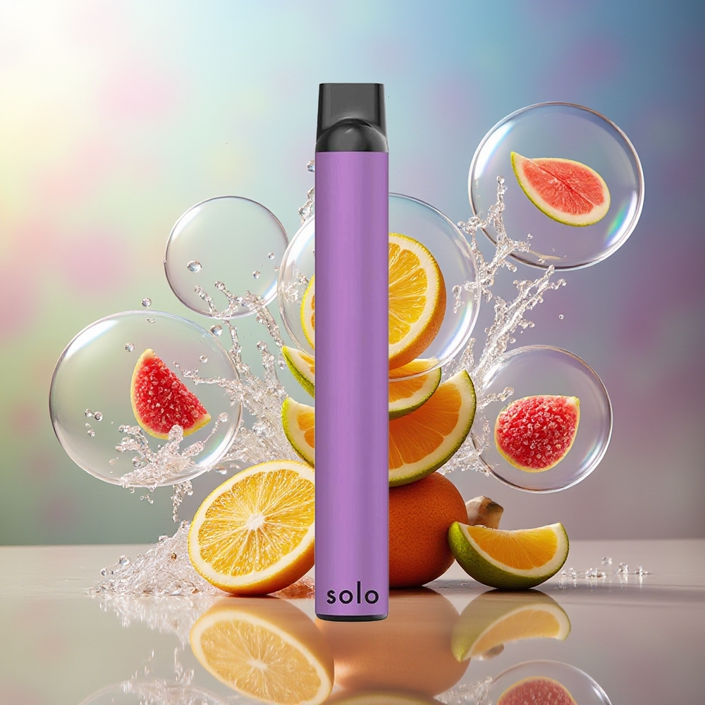 Solo 1000 Puffs Engros Danmark Bær Mesh 3,5ml