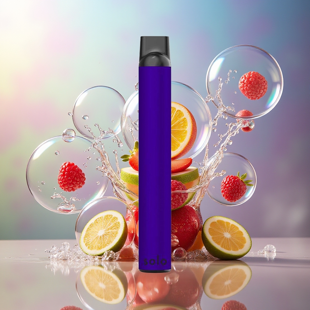 Solo 1000 Puffs Engros Danmark Bær Mesh