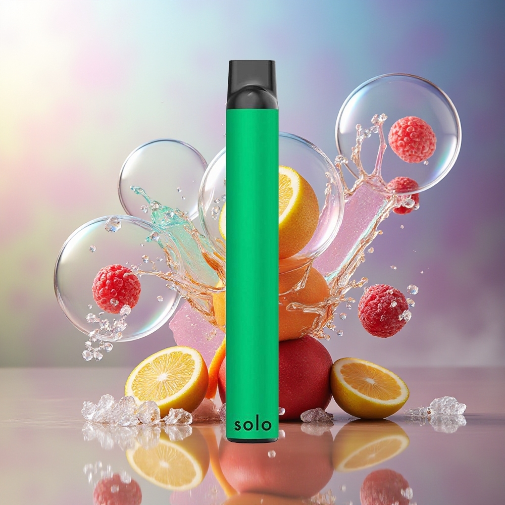 Solo 1000 Puffs Mesh Sødt Drue Engros Danmark