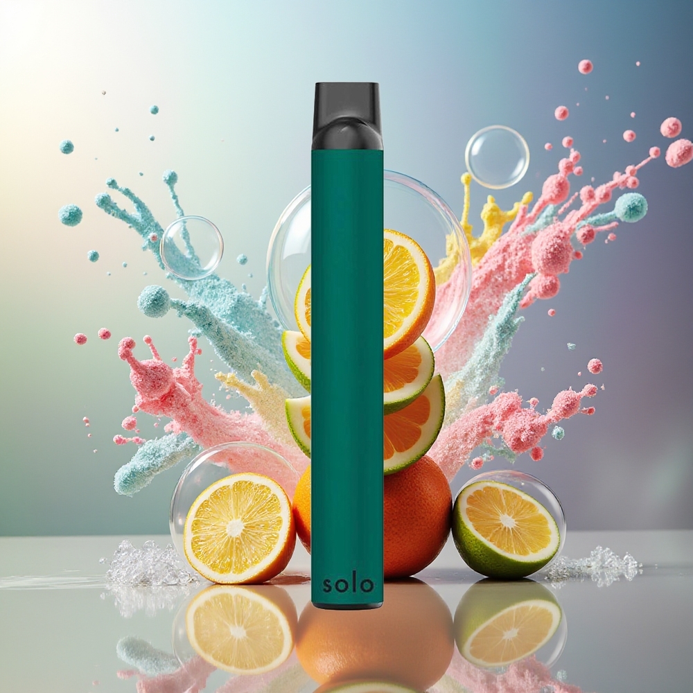 Solo 1000 Puffs Mynte Mesh 3.5ml Engros Danmark