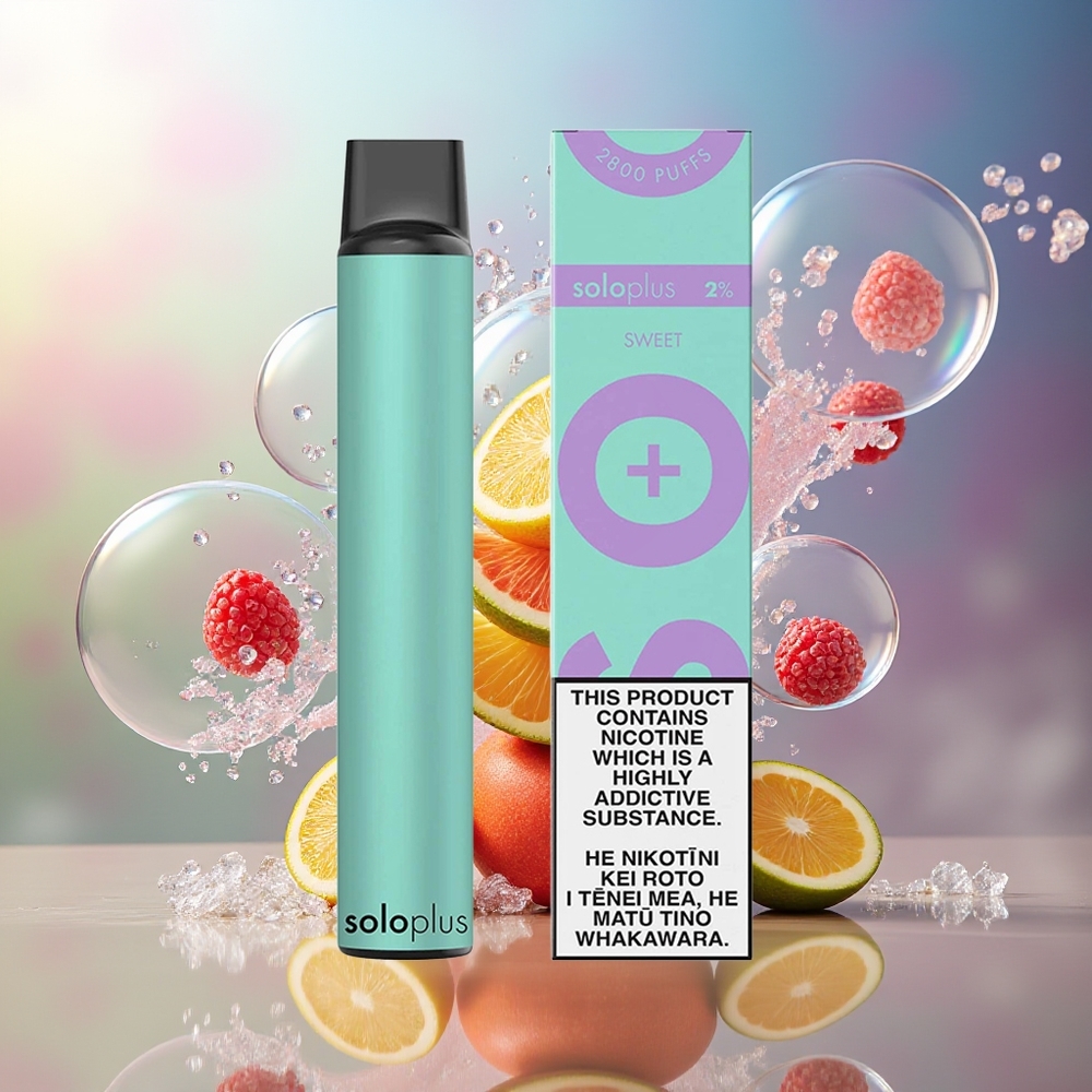 Solo Plus 2800 Puffs 6.5ml Engros Danmark Engangsdamp Sweet