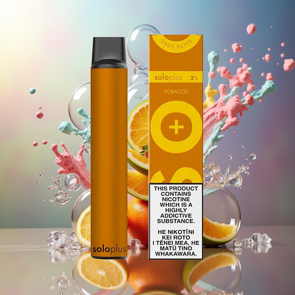Solo Plus 2800 Puffs Engros Danmark 6.5ml Tobak