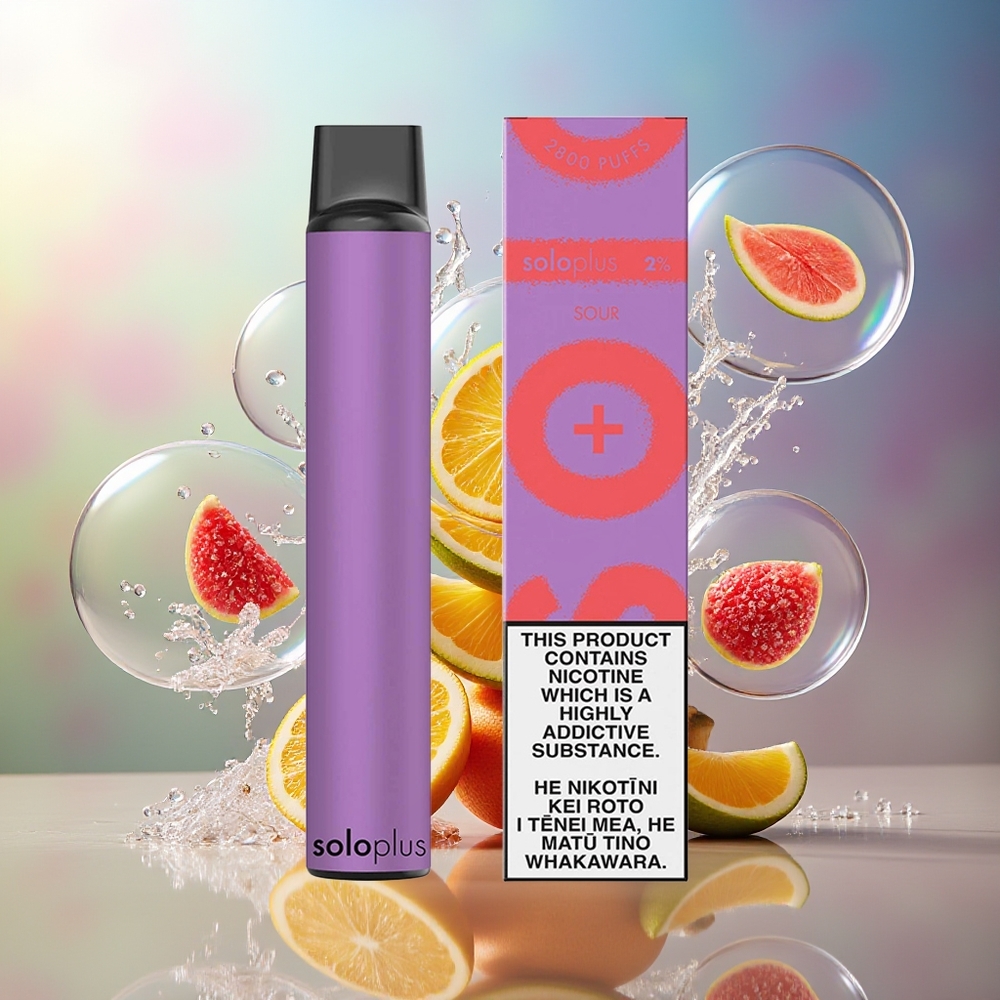Solo Plus 2800 Pust Engros Danmark 6.5ml Engangsdamp Sur