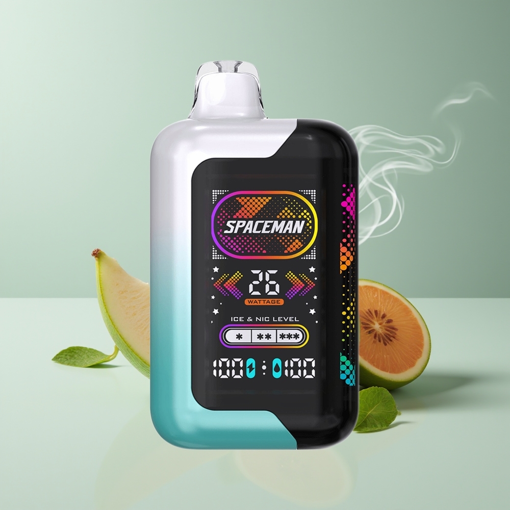 SPACEMAN SP40000 20ml Engros Danmark Frisk Mynte