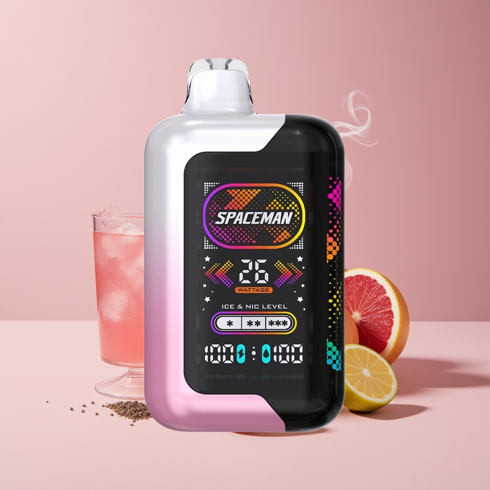 SPACEMAN SP40000 Engros Danmark 20ml Pink Citronvand Disposable Vape