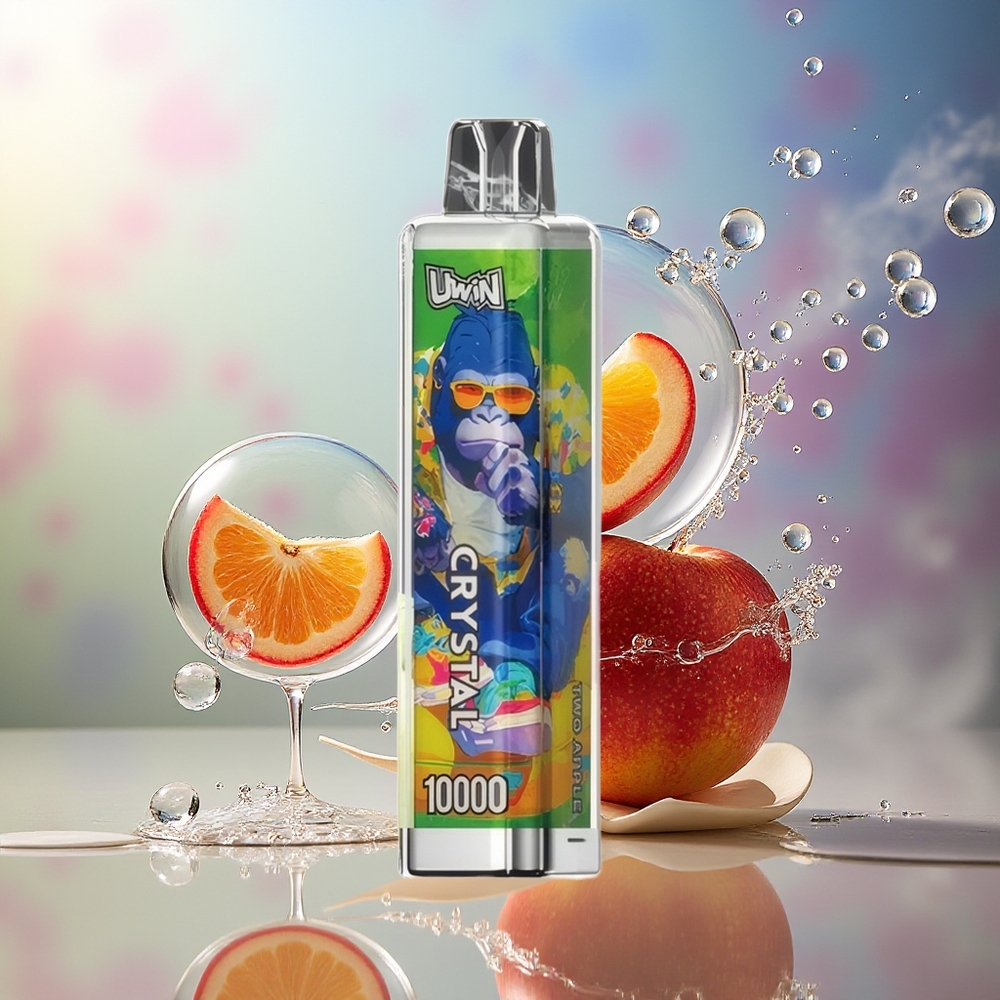 UWIN Crystal 10000 Puffs To Æbler Rechargeable RGB Engros Danmark