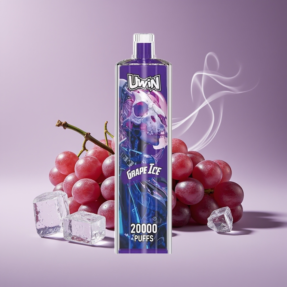 Uwin Shisha Hookah Crystal 20000 Puffs Vindrueis Engros Danmark Mesh Coil