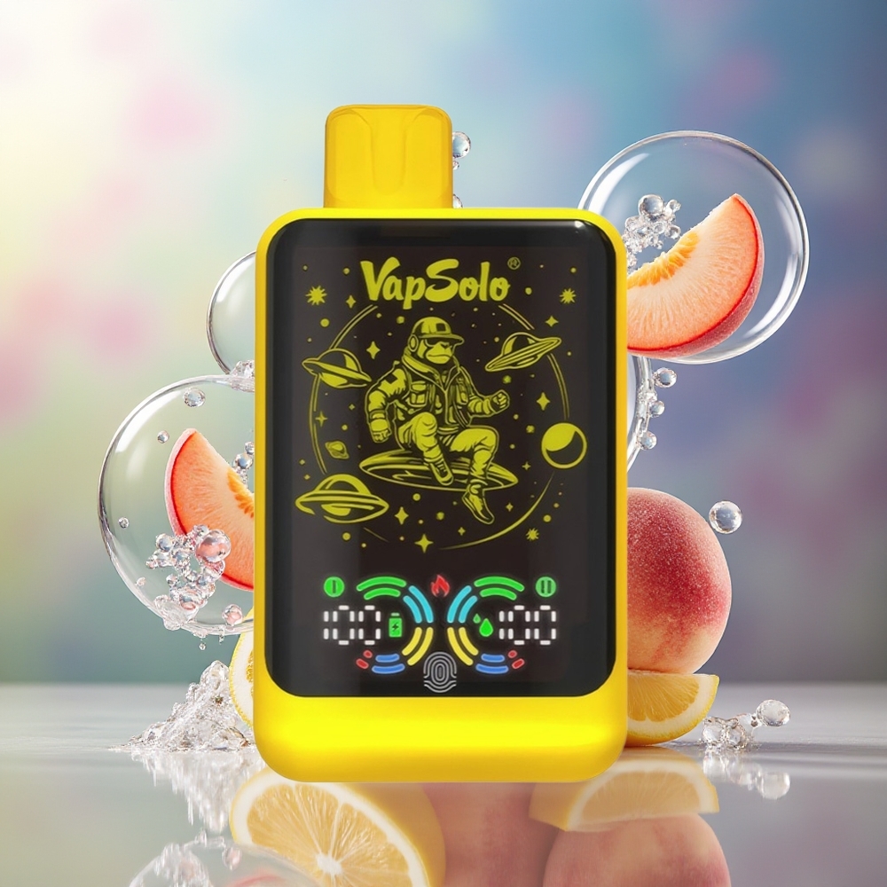 VapSolo GALAXY 30000 Puffs 850Mah Citron Fersken Engros Danmark