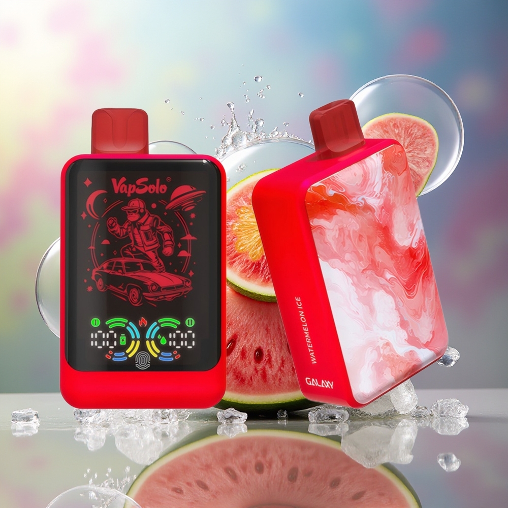 VapSolo GALAXY 30000 Puffs 850Mah Engros Danmark Vandmelon Is