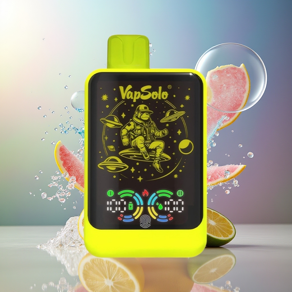 VapSolo GALAXY 30000 Puffs Engros Danmark 850Mah Citron Lime