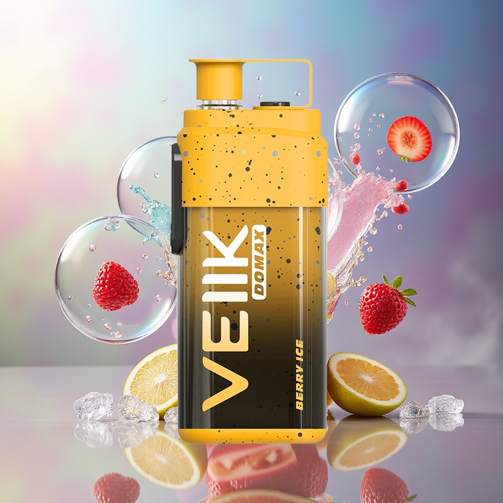 VEIIK DOMAX 20000 Puffs Engros Danmark 25ML Bær Is Luftstrømsjustering