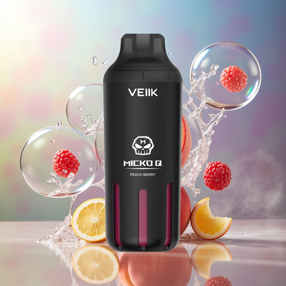 VEIIK MICKO Q 5500 Puf Engros Danmark 1300mAh Fersken Bær