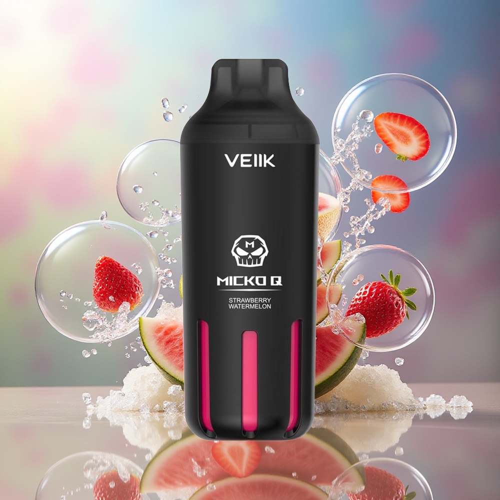 VEIIK MICKO Q 5500 Puffs 15ml Engros Danmark Jordbær Vandmelon
