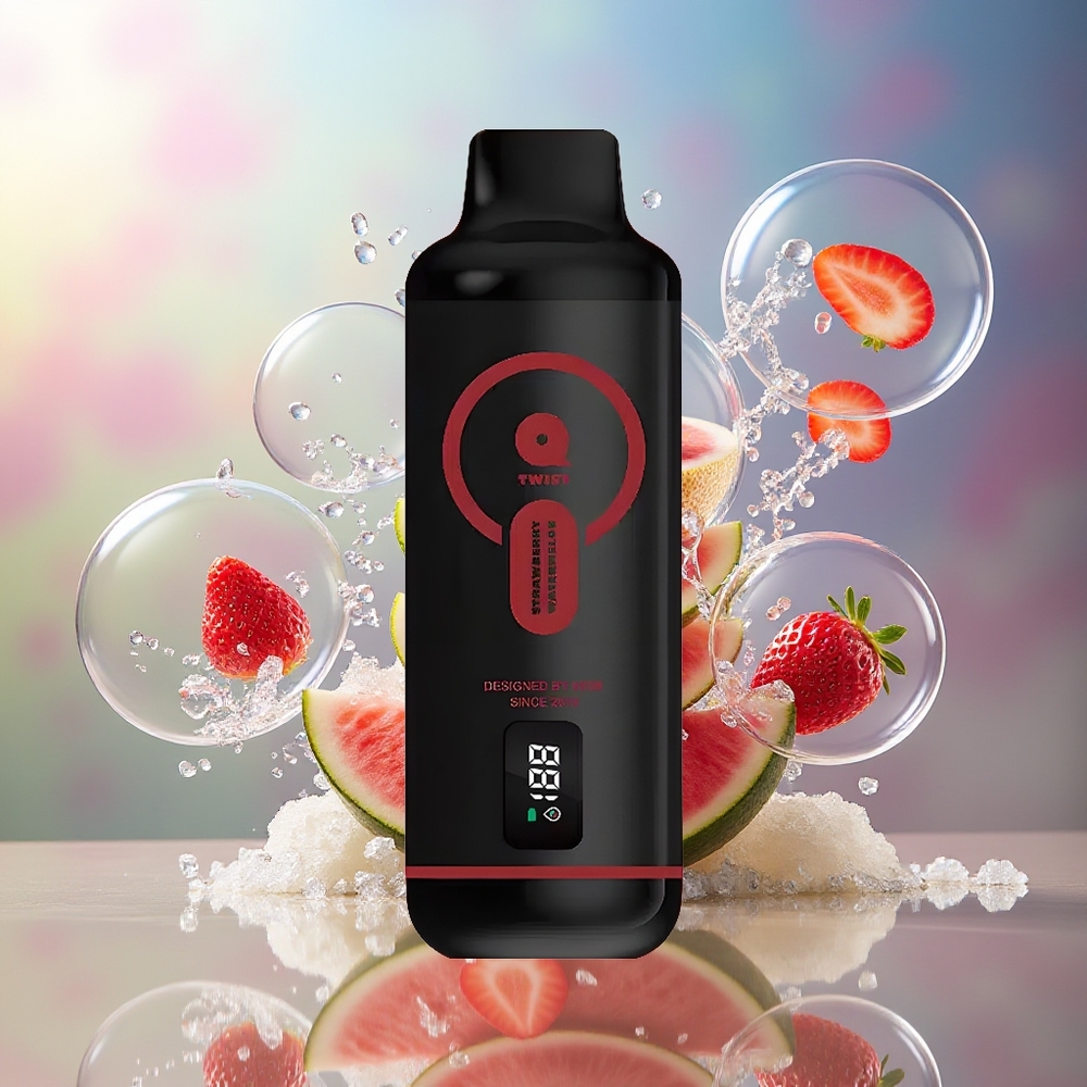 VEIIK MICKO Q TWIST 12000 Puffs Engros Danmark Jordbær Vandmelon 1.1ohm