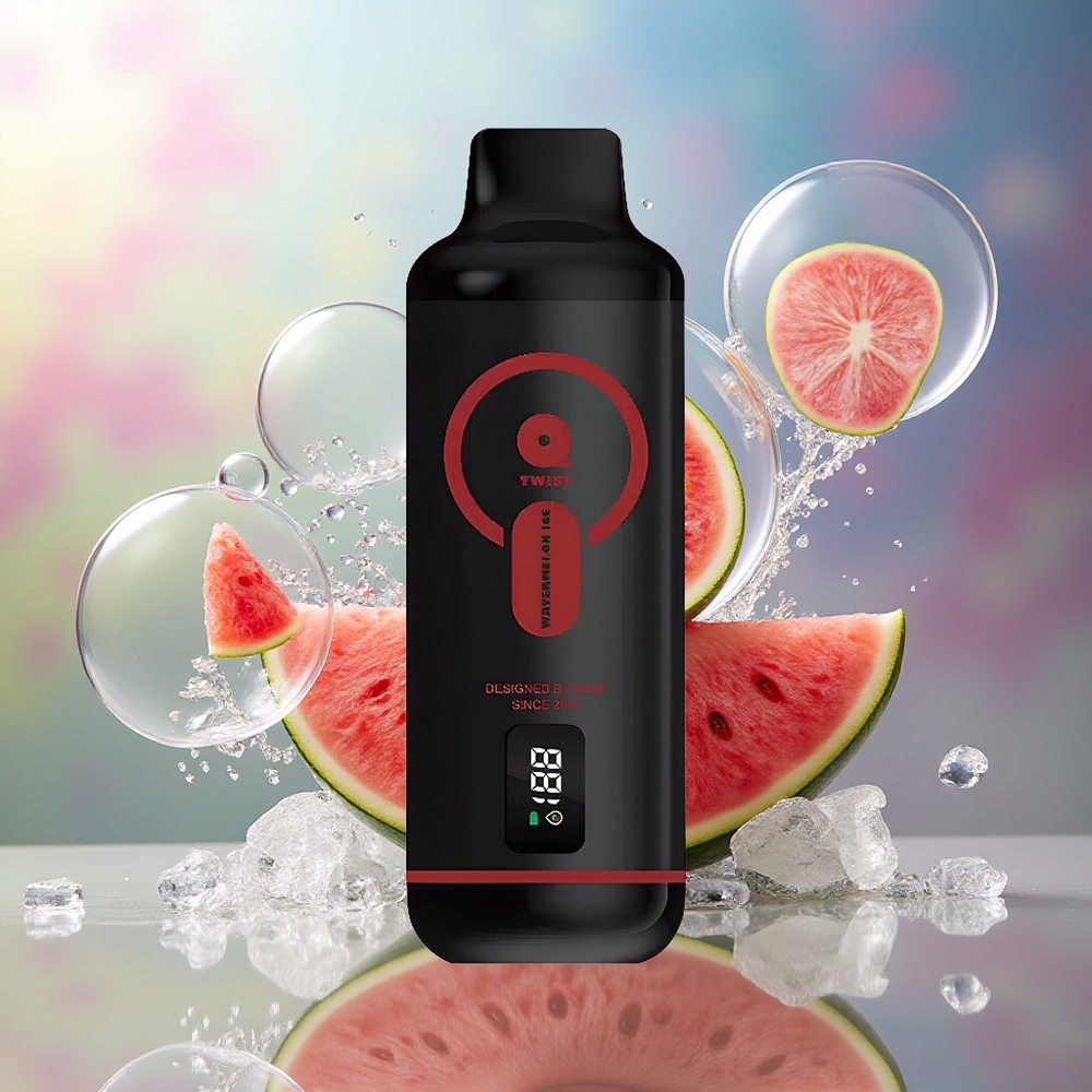 VEIIK MICKO Q TWIST 12000 Puffs Engros Danmark Vandmelon Is 50mg/ml Salt Nic