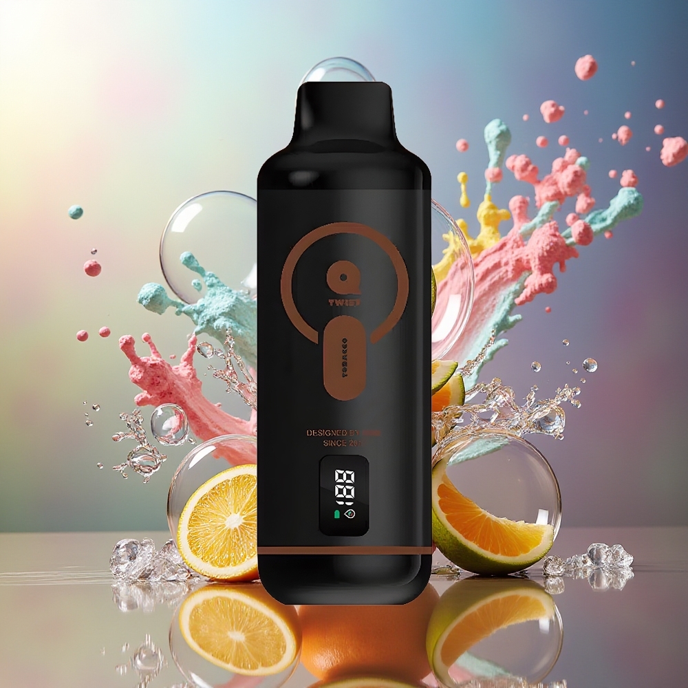 VEIIK MICKO Q TWIST 12000 Puffs Ombydelig Vape Tobak Engros Danmark 1.1ohm