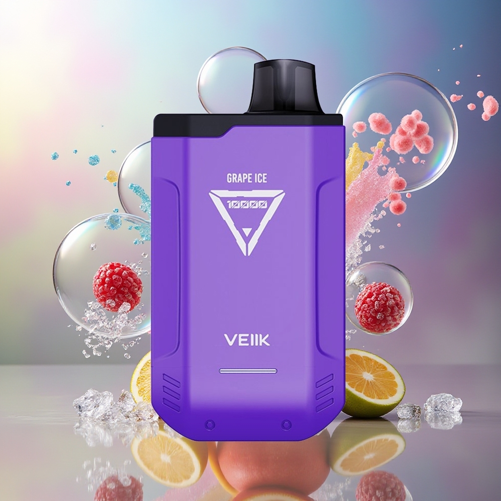 VEIIK X SPACE 10000 Puffs Engros Danmark Engangsdamp Vindrue Is