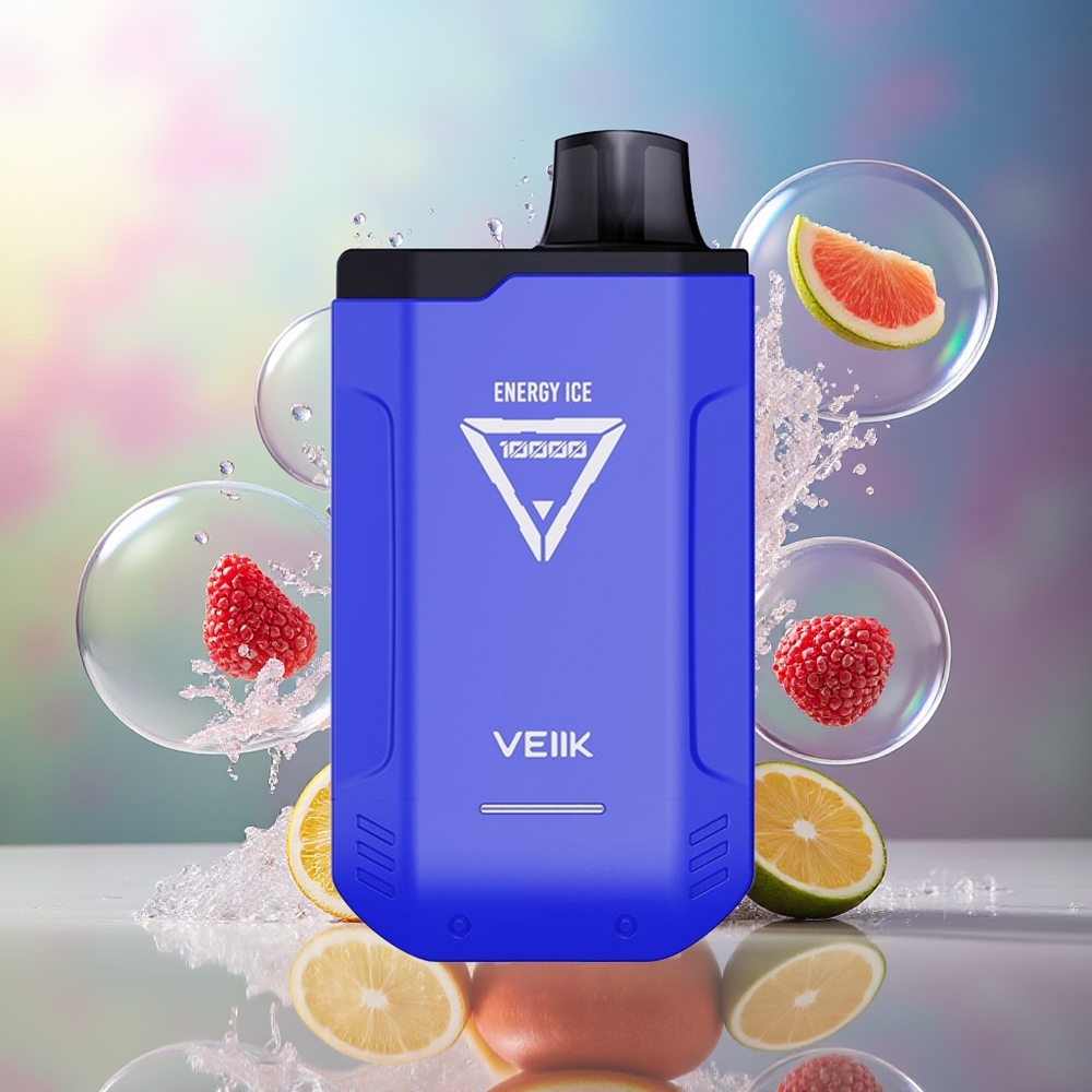 VEIIK X SPACE 10000 Puffs Engros Danmark USB-C Genanvendelig Vape Energi Is
