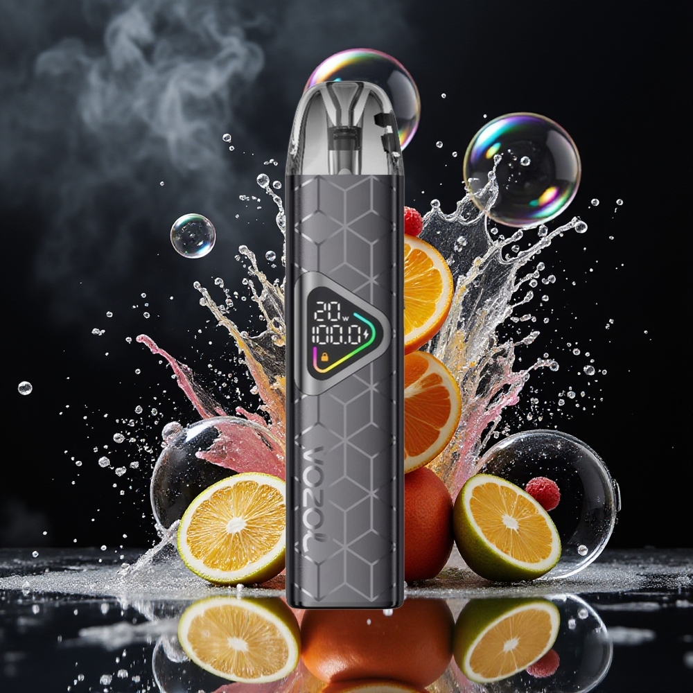 VOZOL ACE GO 3 Mund Sort 1300mAh Engros Danmark