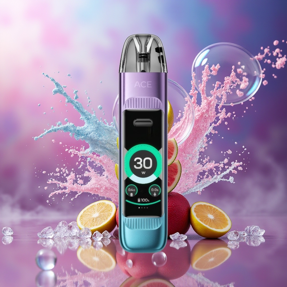 VOZOL ACE MAX 2 Mund Engros Danmark 1000mAh Galaks Violet