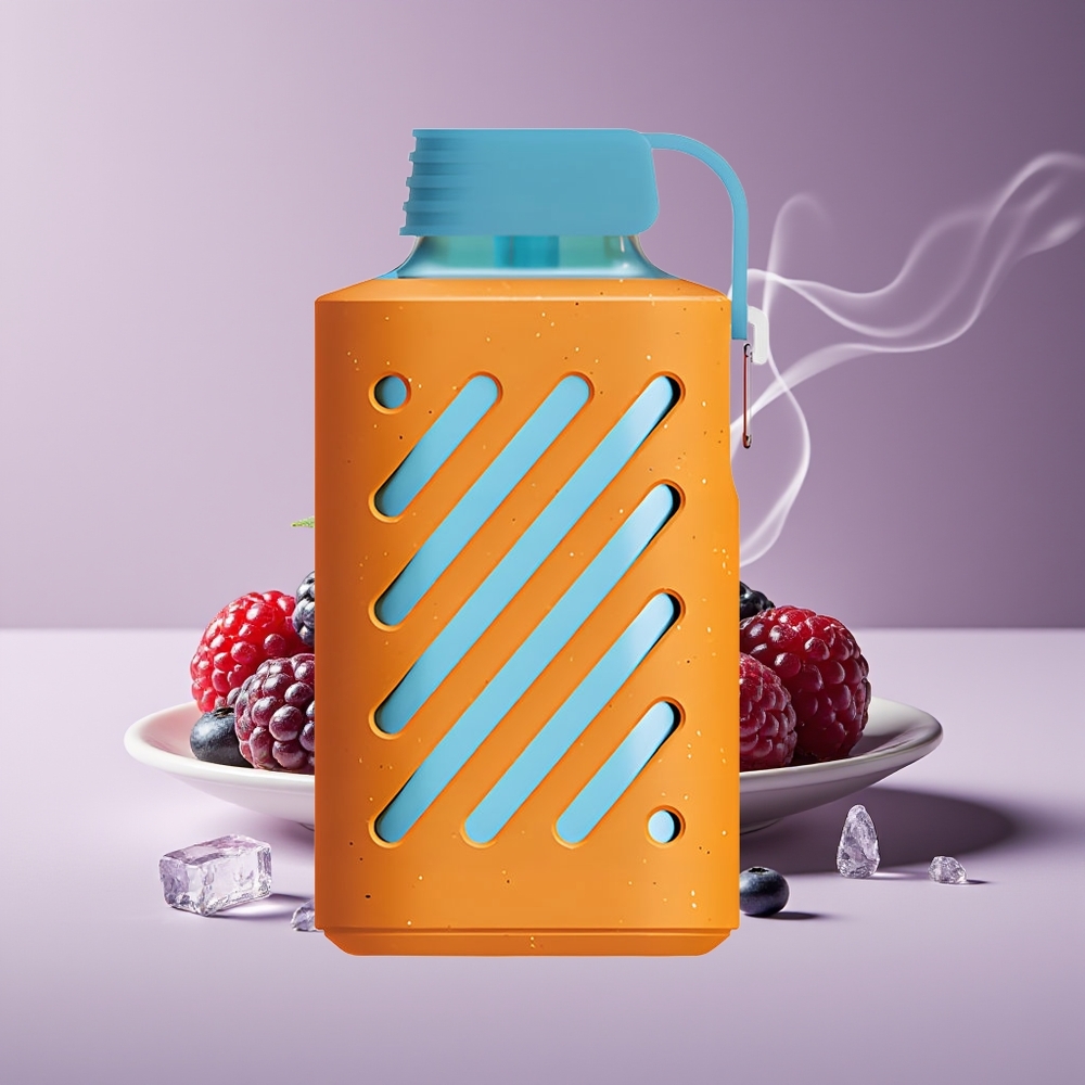 VOZOL GEAR 10000 Engros Danmark 20 ml E-liquid Disposable Vape Brombær Is