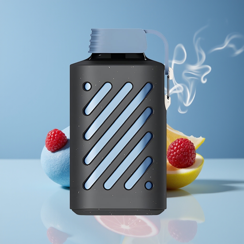 VOZOL GEAR 10000 Engros Danmark Blå Hindbær Citron 30 Smage 20 ml E-væske Kapacitet