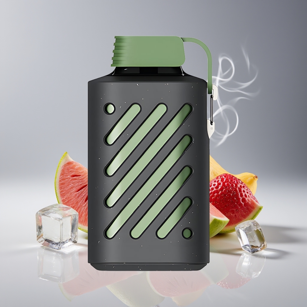 VOZOL GEAR 10000 Engros Danmark Engangs Vape 20 ml Saft Kapacitet Lush Is