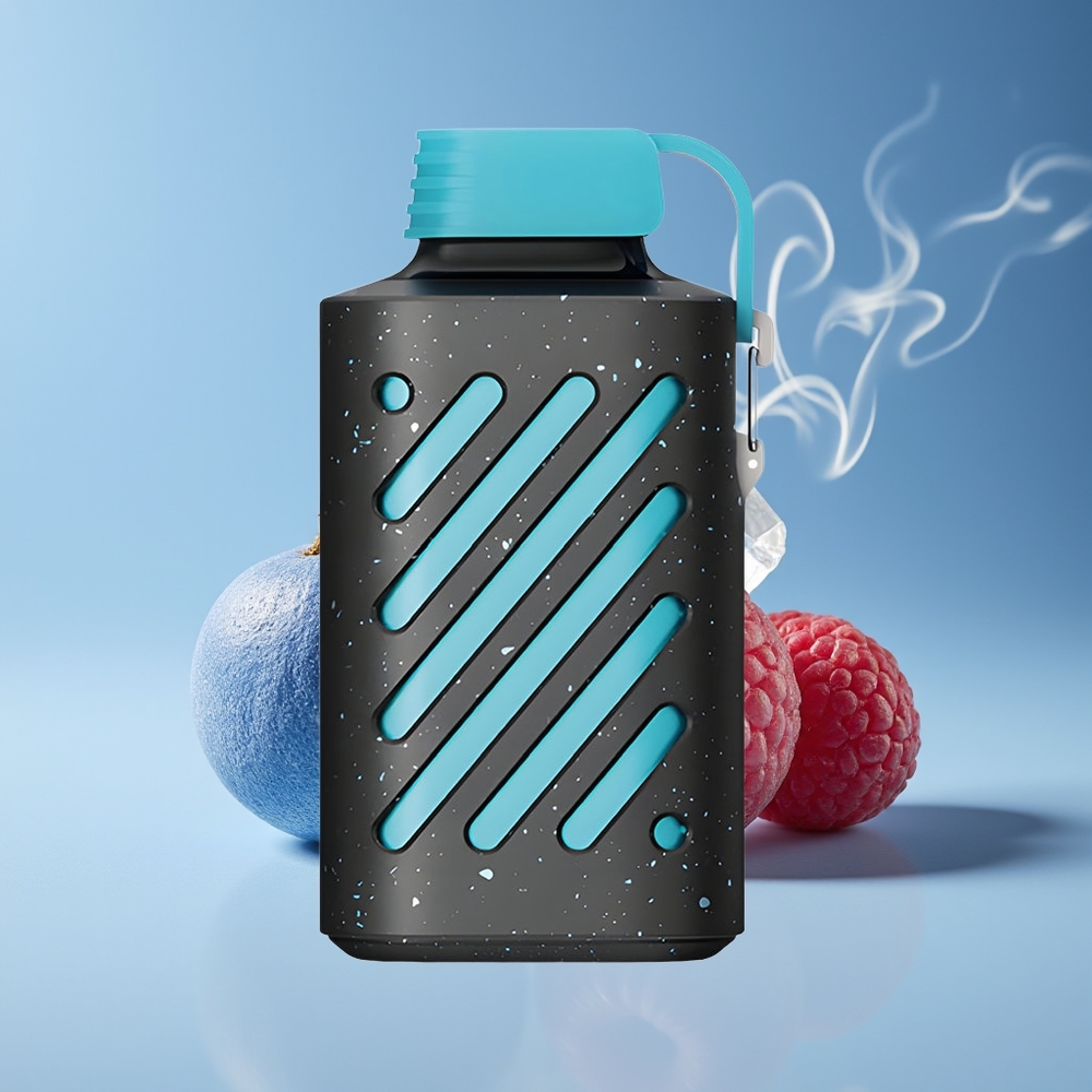 VOZOL GEAR 10000 Engros Danmark Engangs Vape Blå Hindbær Is med 10000 Puffs