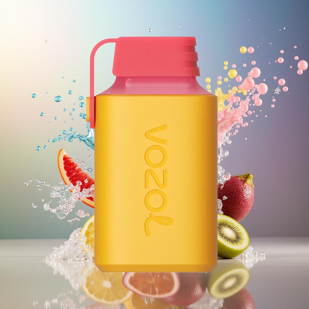VOZOL GEAR 600 Engros Danmark 20mg/ml Nikotin Kiwi Passionfrugt Guava
