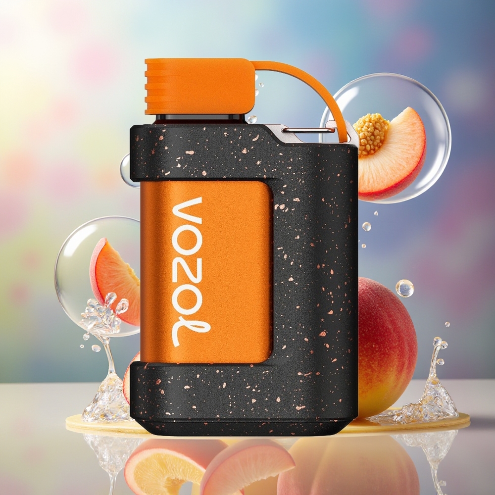 VOZOL Gear 7000 Engros Danmark 15mL E-liquid Fersken Mango Smoothie