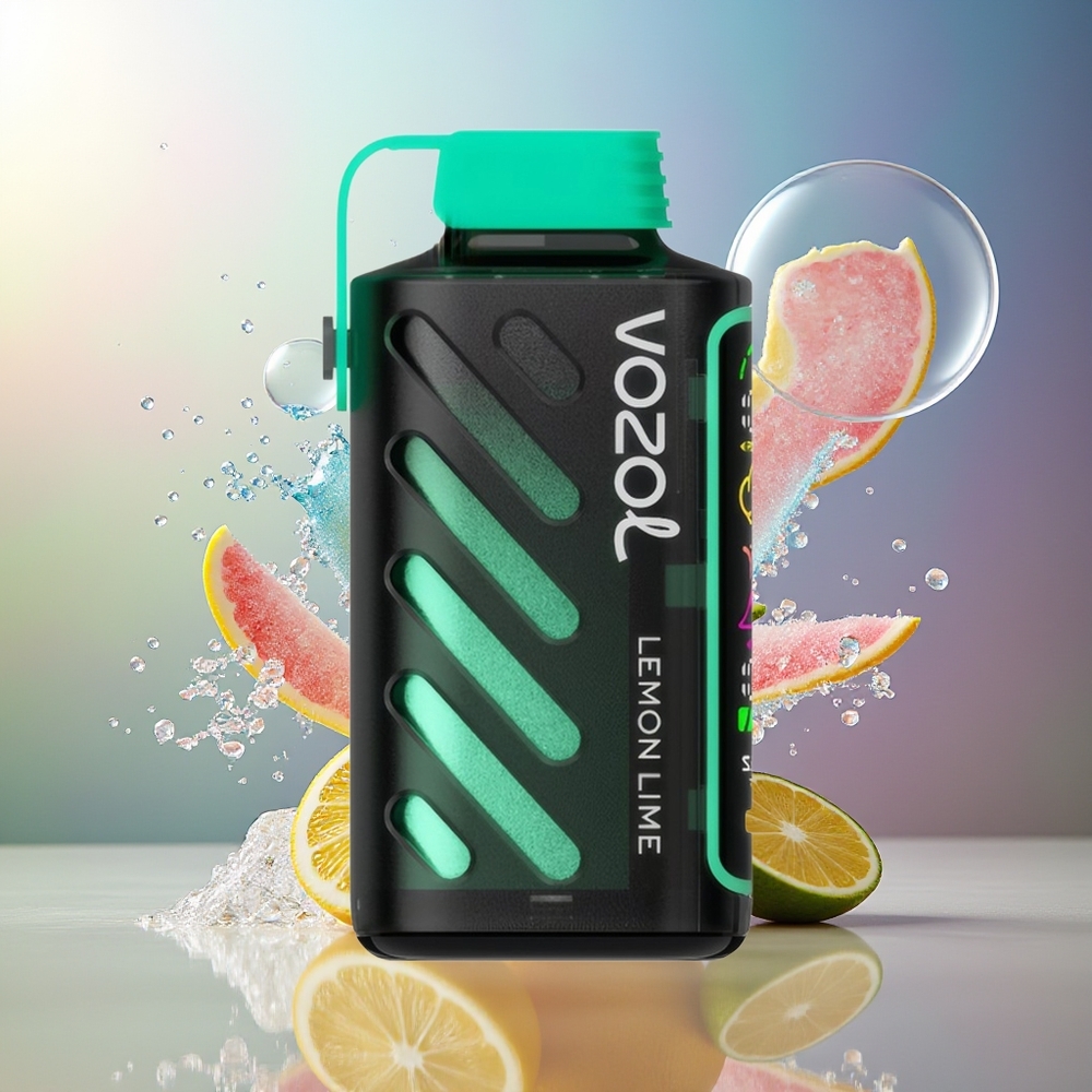 VOZOL Gear Power 20000 Puffs Dual Mesh Coil Engros Danmark Citron Lime