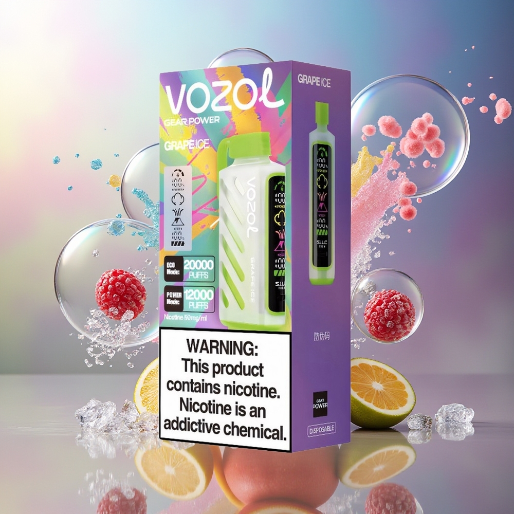 VOZOL Gear Power 20000 Puffs Dual Mesh Coil Engros Danmark Vindrueis