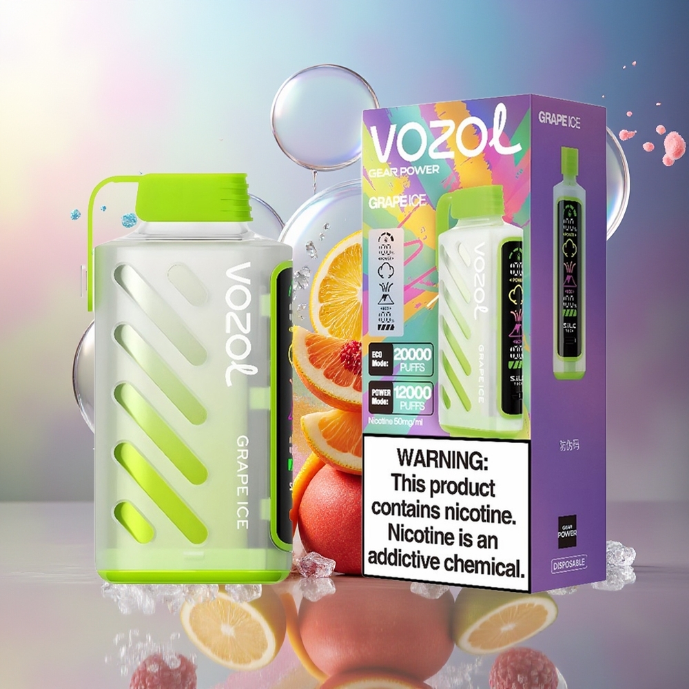 VOZOL Gear Power 20000 Puffs Dual Mesh Coil Engros Danmark Vindrueis