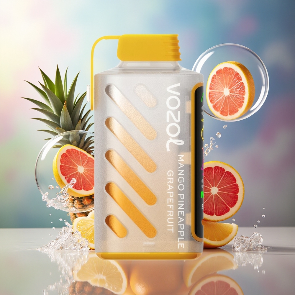 VOZOL Gear Power 20000 Puffs Full Screen Display Mango Ananas Grapefrugt Engros Danmark